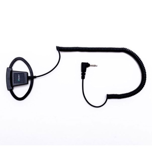 Impact PRSMA-D1 Receive-only Earpiece, Adjustable D-Hanger for Speaker-Mic