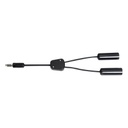 [18253G-06] David Clark 18253G-06 Black Plug Adapter to U-174/U