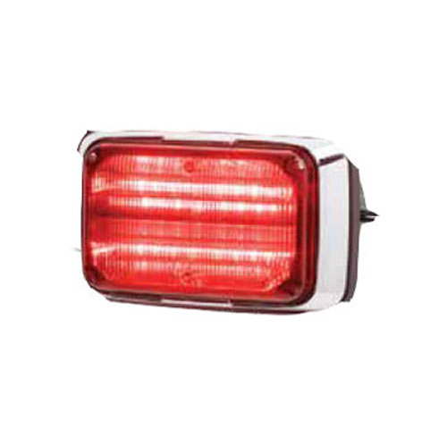 [QL64C-RB] Federal Signal QL64C-RB Clear Lens 6x4 QuadraFlare LED - Red / Blue