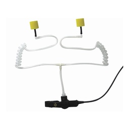 [VR10001] OTTO VR10001 Dual Listen-Only Earphone, Acoustic Tubes - 3.5mm