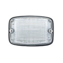 [FR6-Backup] Federal Signal FR6-Backup 6x4 FireRay, Back-up Light, Clear Lens, White LED