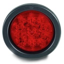 [607123-04SB] Federal Signal 607123-04SB SignalTech 4" Round LED Light - Red
