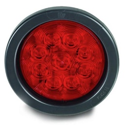 [607123-04SB] Federal Signal 607123-04SB SignalTech 4" Round LED Light - Red