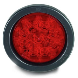 [607123-04SB] Federal Signal 607123-04SB SignalTech 4" Round LED Light - Red