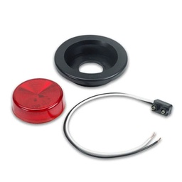 [607120-04SB] Signal Tech 607120-04SB 2.5" Round Red Side