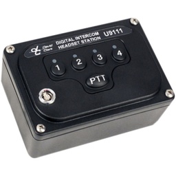 [44001G-02] David Clark 44001G-02 U9111 Digital Headset Station, Remote PTT