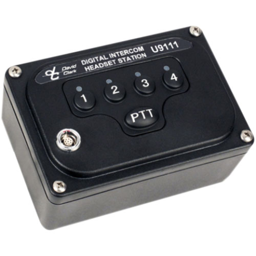 [44001G-02] David Clark 44001G-02 U9111 Digital Headset Station, Remote PTT