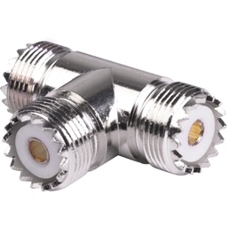 [RFU-534] RFI RFU-534 UHF SO239 Female "T" Adapter