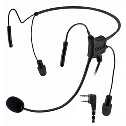 [V4-HN2CH3B] OTTO V4-HN2CH3B Hurricane II 29dB NRR Headset, 2.5mm Pigtail - Icom IP100H, IP501H