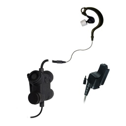 [CFX2SSB-003] Silynx CFX2SSB-003 Clarus FX2 Single In-Ear Headset - Motorola XTS