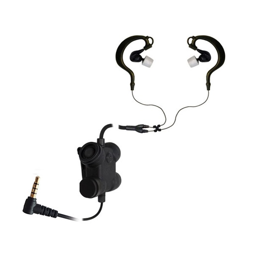 [CFX2ITEB-006] Silynx CFX2ITEB-006 Clarus FX2 Smart Tactical Headset - 3.5mm, Smartphone