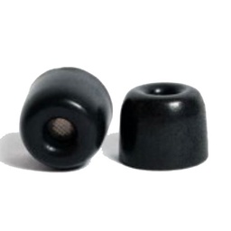 Silynx Black Premium Foam Ear Tips by Comply - 25 Pairs