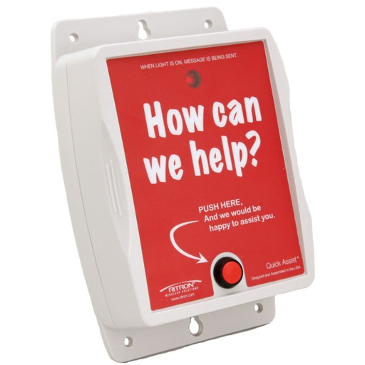 Ritron RQA High Power Quick Assist Wireless Shopper Callbox