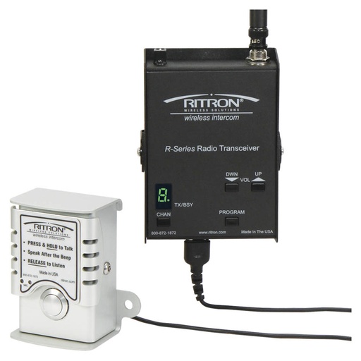 Ritron DoorCom 2-Way Wireless Intercom System - Analog
