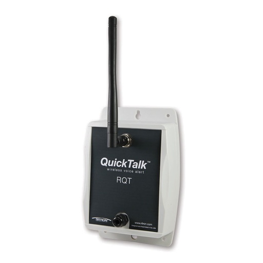 Ritron RQT High Power Quick Talk Wireless Voice Alert Transmitter