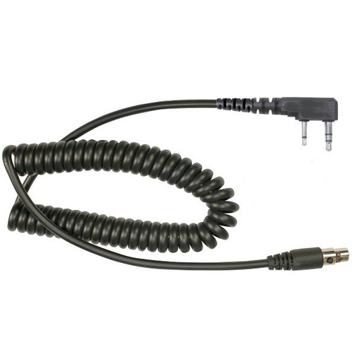 [MC-EM01] Pryme MC-EM01 Headset Adapter Cable - Kenwood 2-Pin