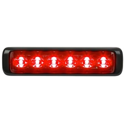 [MPS61U-R] Federal Signal MPS61U-R 6-LED MicroPulse Ultra Surface Mount - Red