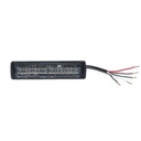 [MPS63U-RBA] Federal Signal MPS63U-RBA MicroPulse Ultra 6, Tri-Color - Red, Blue, Amber