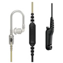 [PMLN8082A] Motorola PMLN8082 1-Wire Earpiece, In-line Mic, PTT, Acoustic Tube - MOTOTRBO Ion