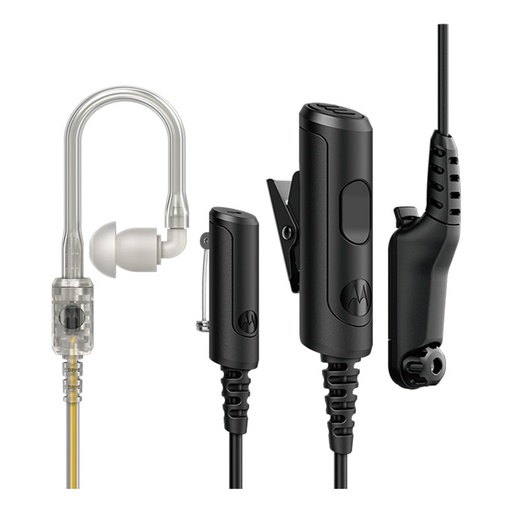 [PMLN8084A] Motorola PMLN8084 3-Wire Earpiece, PTT, Mic, Acoustic Tube - MOTOTRBO Ion