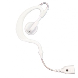 [SC-EHW] Magnum SC-EHW Ear Hook Speaker With Snap Connector - White