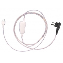 Magnum SC-1WW White 1-Wire PTT/Mic - Motorola, Vertex, Tekk, Maxon