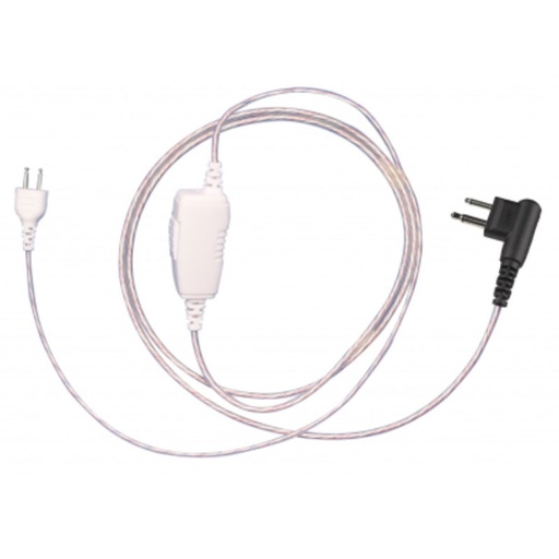 Magnum SC-1WW White 1-Wire PTT/Mic - Motorola, Vertex, Tekk, Maxon