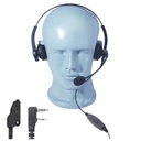 Magnum DHS Lightweight Dual Muff Headset - Kenwood, EFJ, Relm