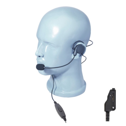 [HSULB-K1] Magnum HSULB-K1 Ultra-Lite Headset, Boom Mic - Kenwood NX-5200, VP8000