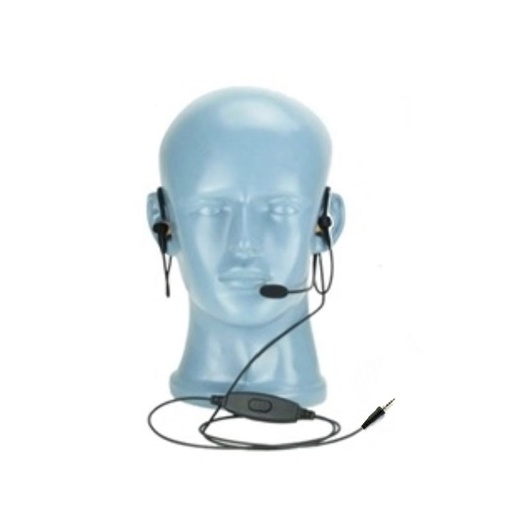 [IEHS-Y6] Magnum IEHS-Y6 Dual In-Ear Headset, Boom Mic - Vertex EVX-S24