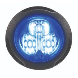 [416300-B] Federal Signal 416300-B Single Color, Blue, 3-LED, Clear Lens, Flush Mount
