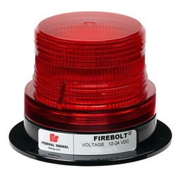[220260-04] Federal Signal 220260-04 Firebolt Magnetic LED Beacon - Red