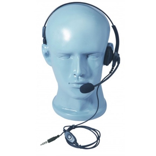 [SHSL-3.5] Magnum SHSL-3.5 Single Ear Lightweight Headset - 3.5mm