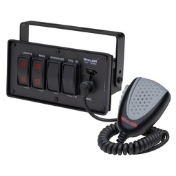 [WPA3BM] Whelen WPA3BM Marine, Motorcycle Control Head, Waterproof Switches, Mic