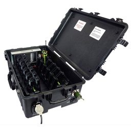[FOCS2-12-xx] Power Products FOCS2-12 AC/DC 12-Slot Wheeled Charger Case