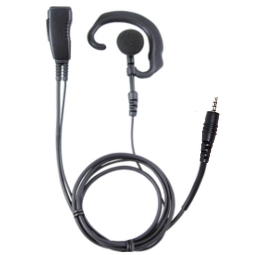 [LMC-1EH-21] Pryme LMC-1EH-21 Earhook Speaker, Mic - Kenwood ProTalk LT PKT-23