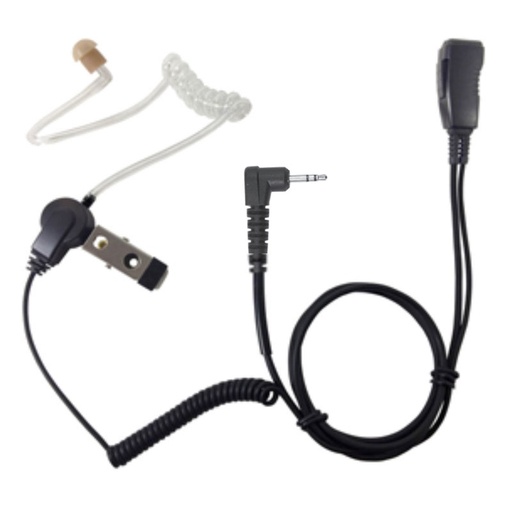 [LMC-1AT-63] Pryme LMC-1AT-63 Covert Ear Tube, Mic - TalkAbout, Spirit, Hytera TC-310