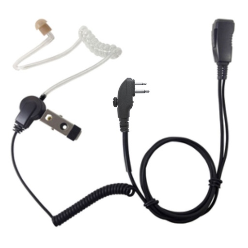 [LMC-1AT-H3] Pryme LMC-1AT-H3 Covert Ear Tube, Mic - Hytera PD502, PD4