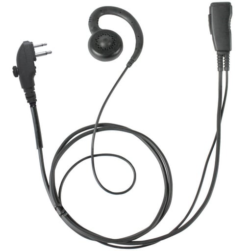 [LMC-1GH-H3] Pryme LMC-1GH-H3 Swivel Earpiece, Mic - Hytera PD502, PD4