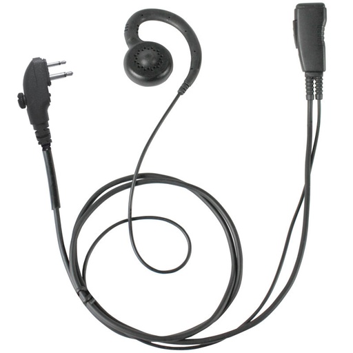 [LMC-1GH-H3] Pryme LMC-1GH-H3 Swivel Earpiece, Mic - Hytera PD502, PD4