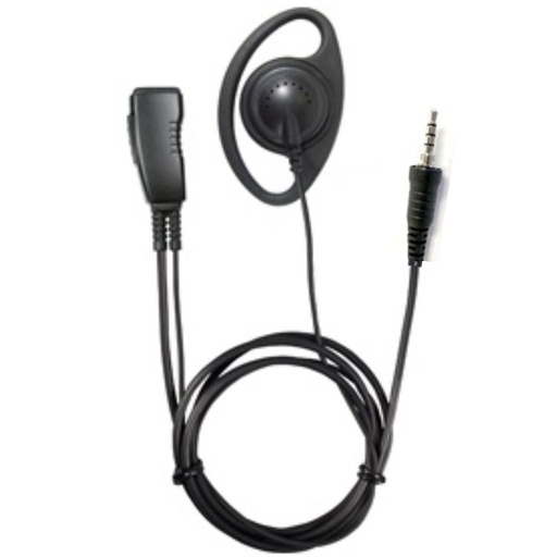 [LMC-1DR42] Pryme LMC-1DR42 D-Ring Earpiece, Lapel Mic - Motorola EVX-S24