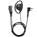 [LMC-1DR30] Pryme LMC-1DR30 D-Ring Earpiece, Mic - Icom IP100H, IP501H