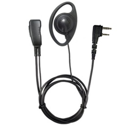 [LMC-1DR30] Pryme LMC-1DR30 D-Ring Earpiece, Mic - Icom IP100H, IP501H