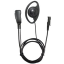 [LMC-1DR-M11] Pryme LMC-1DR-M11 D-Ring Earpiece, Lapel Mic - Motorola XPR 3300e, XPR 3500e
