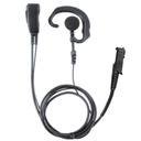 [LMC-1EH-M11] Pryme LMC-1EH-M11 Earhook Earpiece, Lapel Mic - Motorola XPR 3300e, XPR 3500e