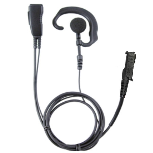 [LMC-1EH-M11] Pryme LMC-1EH-M11 Earhook Earpiece, Lapel Mic - Motorola XPR 3300e, XPR 3500e