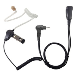 [LMC-1AT-M8] Pryme LMC-1AT-M8 Covert Ear Tube, Lapel Mic - Motorola TLK, SL Series