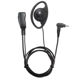 [LMC-1DR-M8] Pryme LMC-1DR-M8 D-Ring Earpiece, Lapel Mic - Motorola TLK, SL300