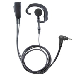 [LMC-1EH-M8] Pryme LMC-1EH-M8 Earhook Speaker, Lapel Mic - Motorola TLK, SL300