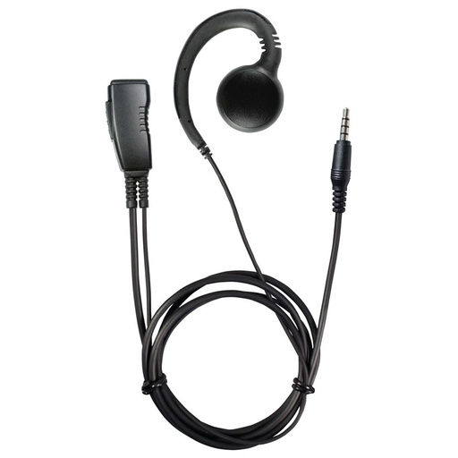 [LMC-1GH99-AT] Pryme LMC-1GH99-AT Swivel Earpiece, Lapel Mic - Apple